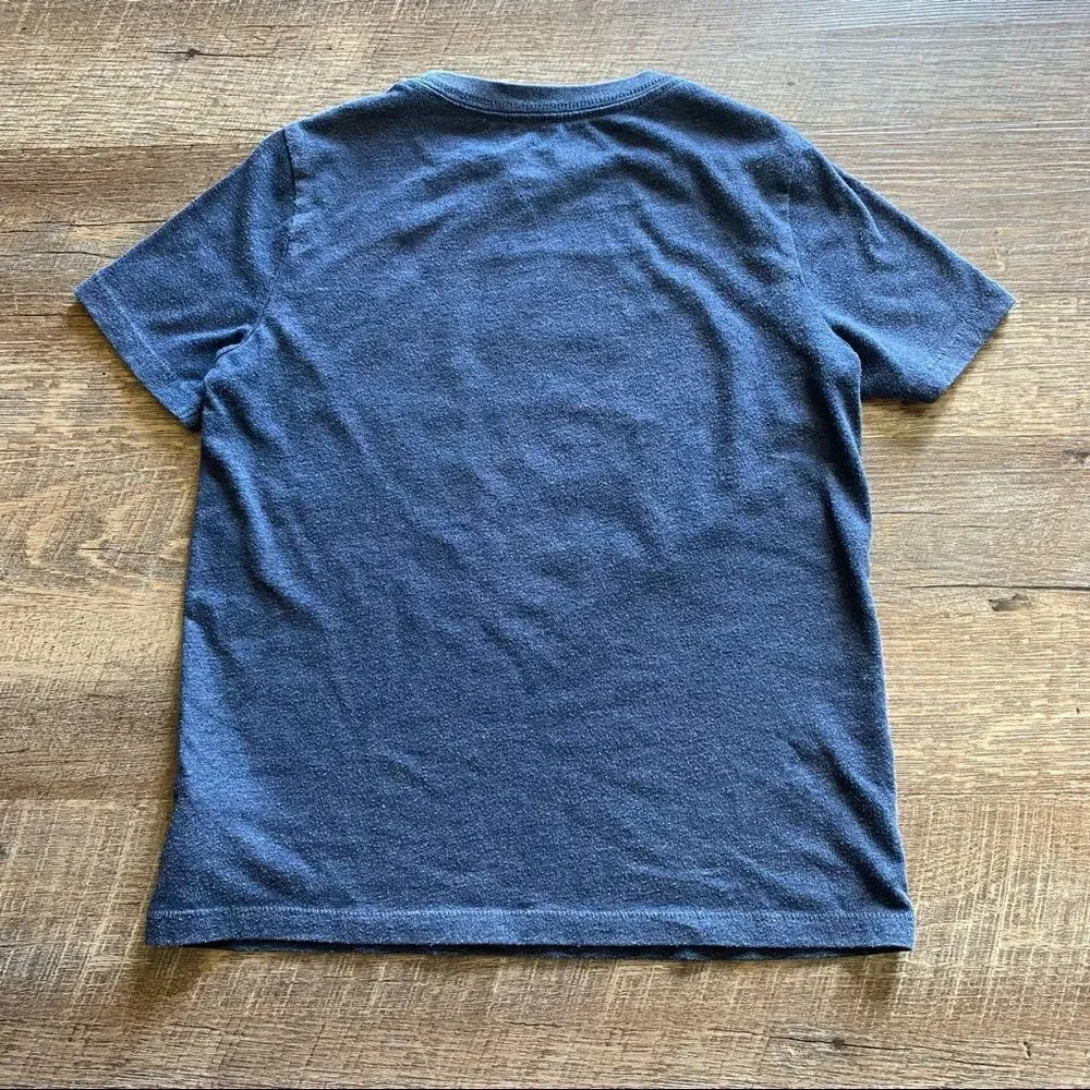 GAP Captain America Shirt Boys Small Marvel Blue Red